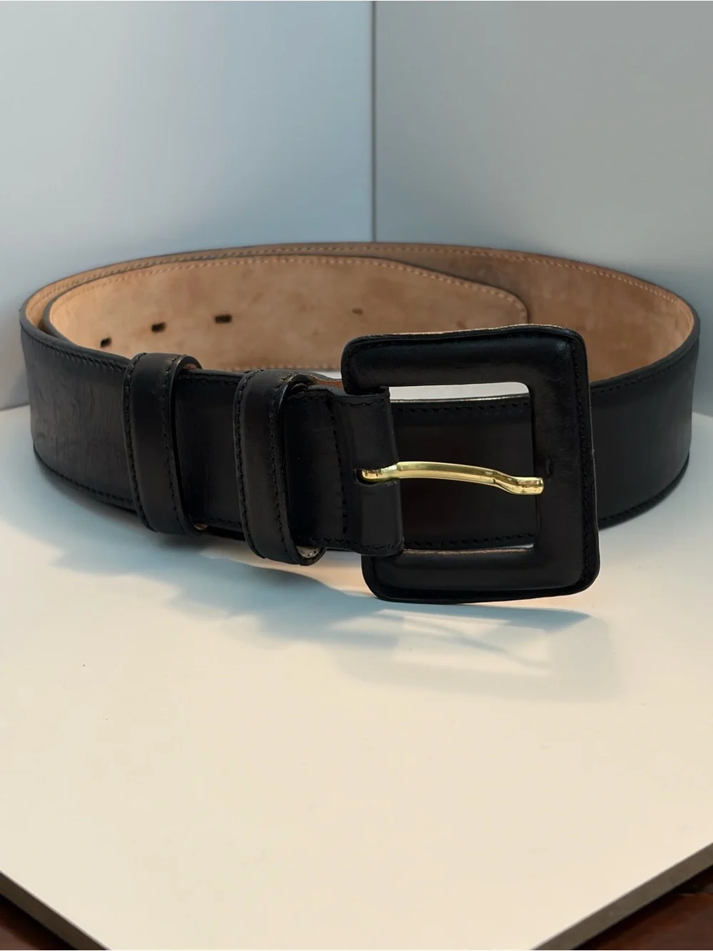 Genuine Leather Italian Made Chole Haan Belt